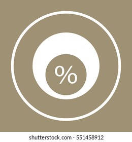  Business  icon. Flat design.