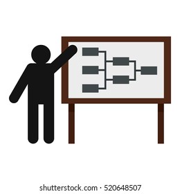 Business icon. Flat illustration of business vector icon for web