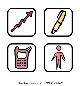 business icon graphic design , vector illustration