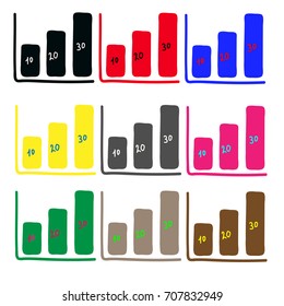 Business icon graphics
