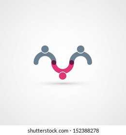 Business icon. Handshake