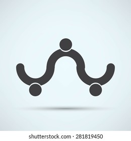 Business icon. Handshake