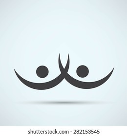 Business icon. Handshake