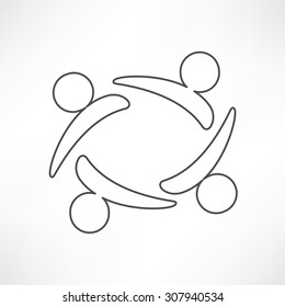 Business icon. Handshake