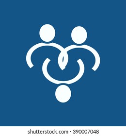 Business icon. Handshake