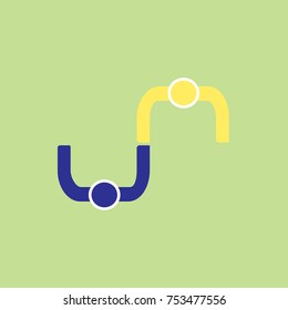Business icon, handshake