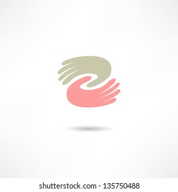 Business icon. Handshake. Transaction.