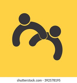 Business icon. Handshake. Transaction.