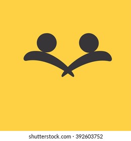 Business icon. Handshake. Transaction.