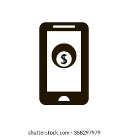   business   icon,  isolated. Flat  design.