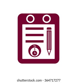  business    icon,  isolated. Flat  design.