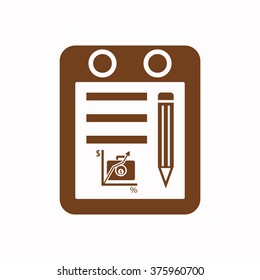 Business   icon,  isolated. Flat  design.
