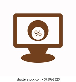  Business   icon,  isolated. Flat  design.