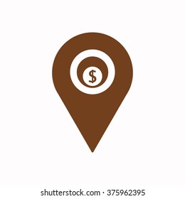  business   icon,  isolated. Flat  design.