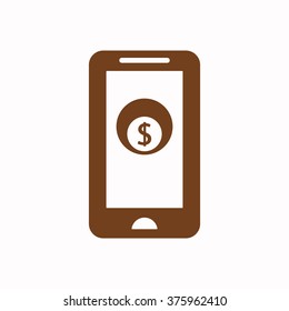  business   icon,  isolated. Flat  design.