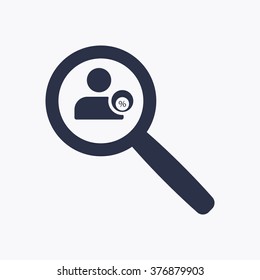  Business   icon,  isolated. Flat  design.