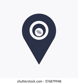  Business   icon,  isolated. Flat  design.