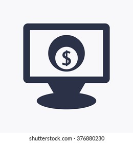 business   icon,  isolated. Flat  design.