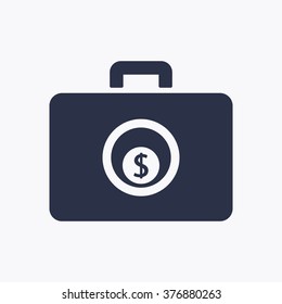   business   icon,  isolated. Flat  design.