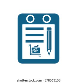  business  icon,  isolated. Flat  design.