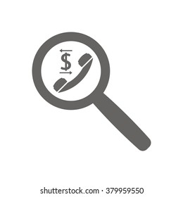   business  icon,  isolated. Flat  design.