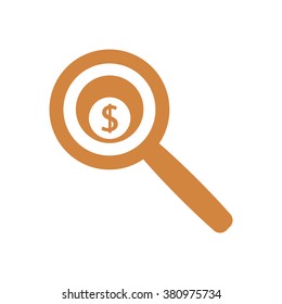  business  icon,  isolated. Flat  design.