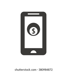  business  icon,  isolated. Flat  design.