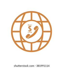  business  icon,  isolated. Flat  design.