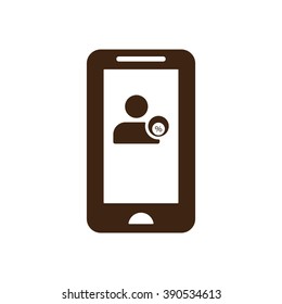  Business  icon,  isolated. Flat  design.