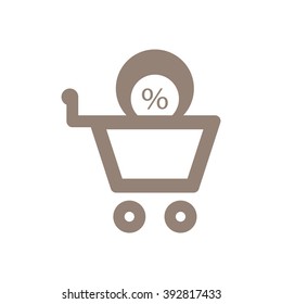  Business  icon,  isolated. Flat  design.