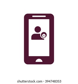  Business  icon,  isolated. Flat  design.