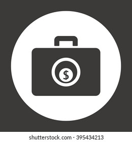  business  icon,  isolated. Flat  design.