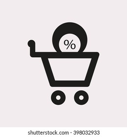 business  icon,  isolated. Flat  design.