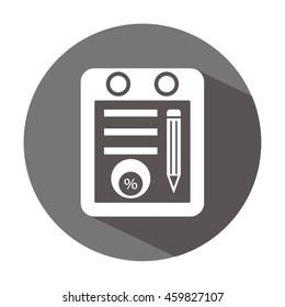 Business    icon,  isolated. Flat  design.
