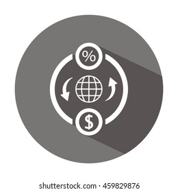 Business    icon,  isolated. Flat  design.