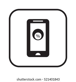  Business  icon, isolated. Flat design. 
