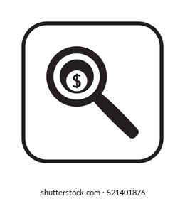  Business  icon, isolated. Flat design. 