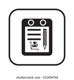  Business   icon, isolated. Flat  design. 