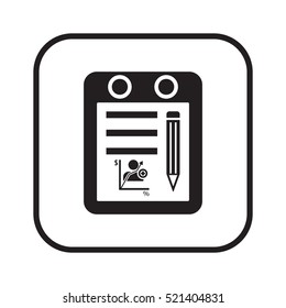  Business   icon, isolated. Flat  design. 
