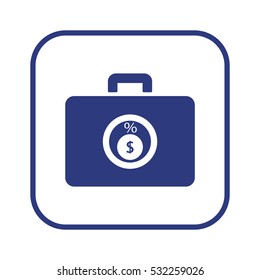  Business   icon, isolated. Flat  design. 
