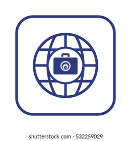  Business   icon, isolated. Flat  design. 