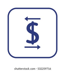  Business   icon, isolated. Flat  design. 