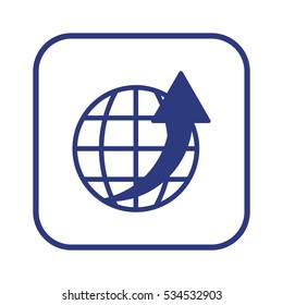  Business   icon,  isolated. Flat  design.