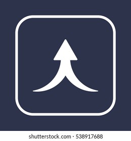  Business   icon, isolated. Flat design. 