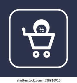  Business  icon, isolated. Flat design. 