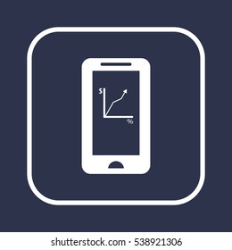 business   icon, isolated. Flat  design. 