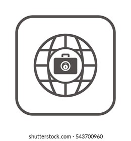  Business   icon, isolated. Flat  design. 