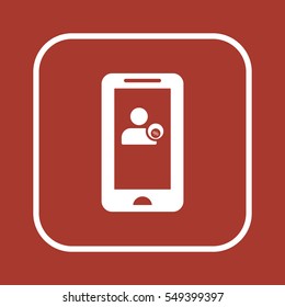  Business  icon, isolated. Flat design. 
