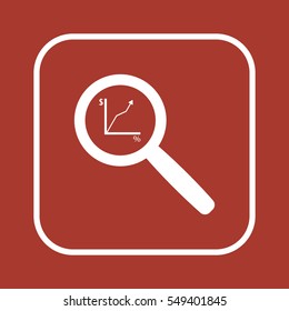  Business   icon, isolated. Flat  design. 