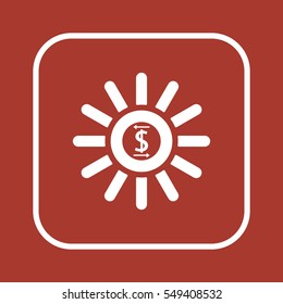  Business   icon, isolated. Flat  design. 